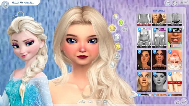 SIMS 4 | CAS | Elsa and Anna from Frozen ⛄?!! Satisfying CC build + CC LIST смотреть онлайн