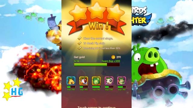 Angry Birds Ace Fighter - Tropical Beach 3-7 BOSS [NORMAL + HARD] смотреть онлайн