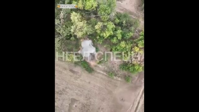 Херсонское направление. Удары по жёлтым с коптера. смотреть онлайн