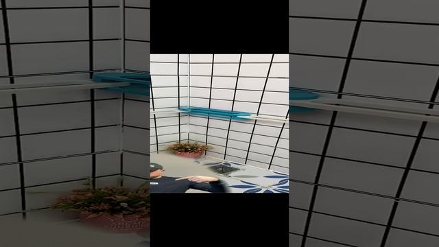 Настенный складной органайзер для тапочек - полка, держатель для тапок #short #shorts смотреть онлайн