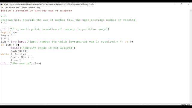 Python Beginners | Control Flow | While Loop | 369 ProIT смотреть онлайн