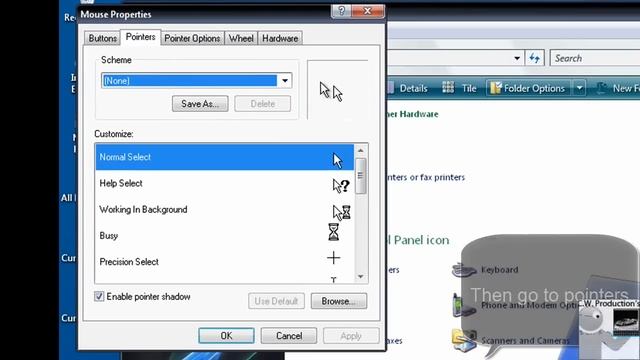 How to get black aero and other cursors in Windows Xp & Windows Vista смотреть онлайн