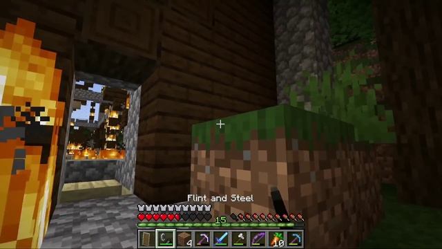 Minecraft | Burned All The Woodland Mansion | With Oggy And Jack | Minecraft (S2) |Rock Indian Game смотреть онлайн
