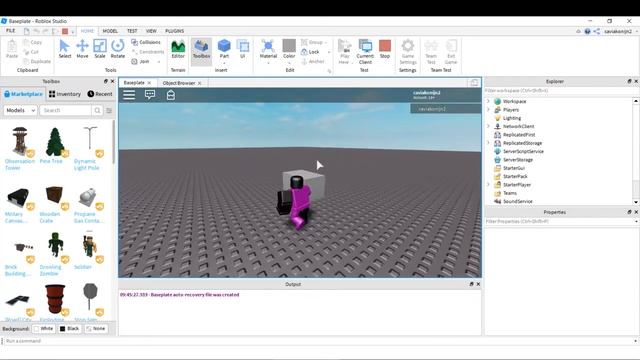 Roblox studio - Custom physical properties uitleg смотреть онлайн