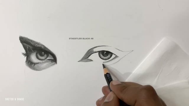 How to draw - PART 1 - Drawing Eyes, Pencil Drawing смотреть онлайн
