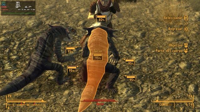 Fallout: New Vegas ejecutado en Linux (Proton) смотреть онлайн
