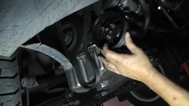 Volkswagen Jetta Removing Power Steering Pump Part 1