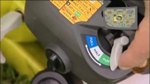 Как запустить бензиновую воздуходувку RYOBI