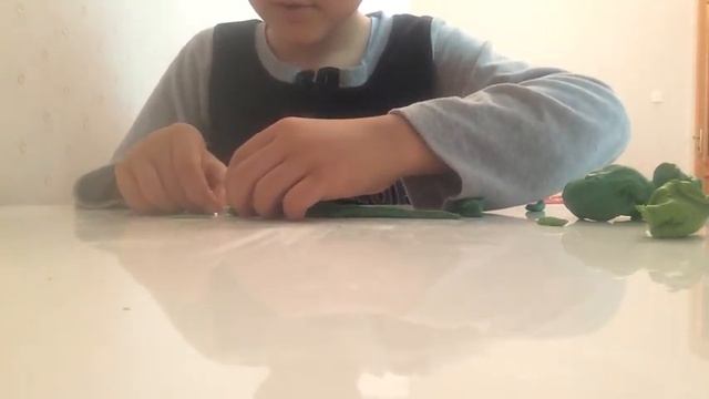 Как сделать из пластилина ящерицу?(ТУТОРИАЛ) смотреть онлайн