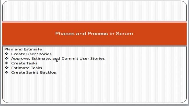 Phases and Process in Scrum смотреть онлайн