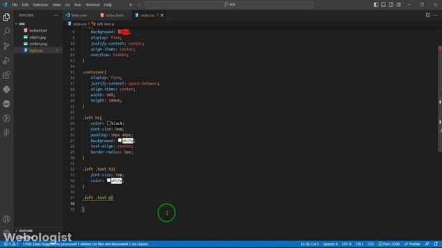 Create an Awesome 404 Page Not Found Using HTML & CSS смотреть онлайн