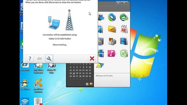 Nokia Pc Suite Install,connect to Net and Uninstall смотреть онлайн