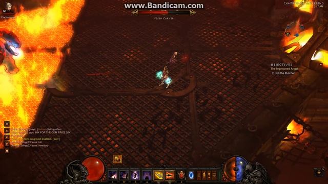 SpeedForNeed DH Diablo III Butcher Inferno kill (DH set test, 1.03a patch) смотреть онлайн