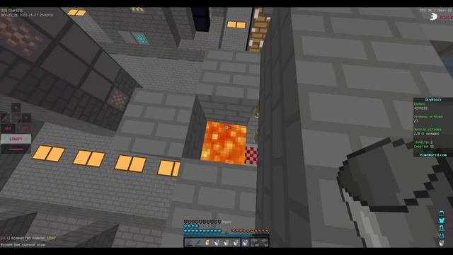 УЛУЧШЕННЫЙ ГЕНЕРАТОР БУЛЫЖНИКА 3х3х5 | VimeWorld | SkyBlock | Minecraft смотреть онлайн