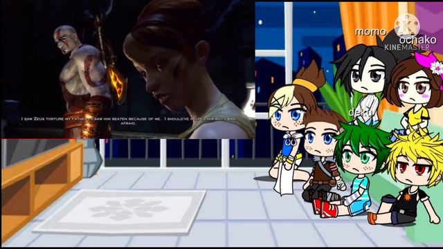 Mha react to god of war (part 7) |gacha| смотреть онлайн