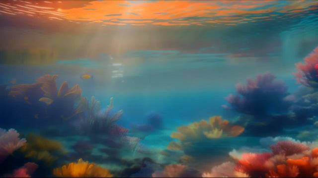 Красивый фон для видео ВОДЯНЫЕ ЦВЕТЫ смотреть онлайн