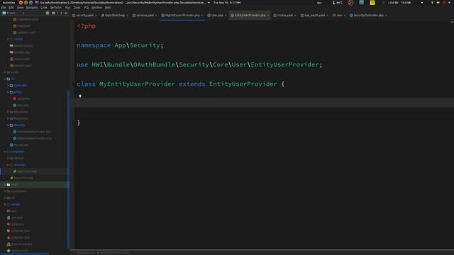 Symfony 4 Tutorial: Social Authentication (Facebook, Github) using OAuth 2.0 смотреть онлайн