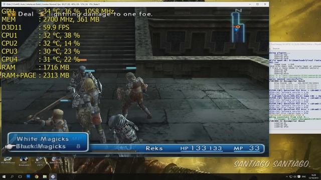 Final Fantasy XII (PCSX2) - i3 4150 - 8GB RAM - GTX 750 ti - 1080p смотреть онлайн