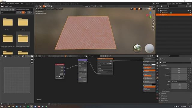 Blender, how to tile(repeat) and rotate textures смотреть онлайн