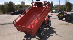 Обзор трицикла грузового AGIAX (АЯКС-030 /-035) 300-II  КУБ.СМ / Скутер 31