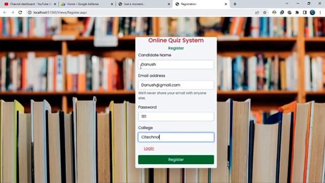 Online Quiz Management System Using ASP.Net and SQL Server смотреть онлайн