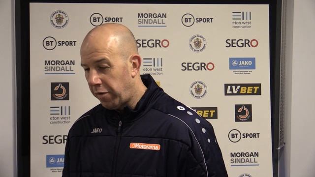 200215 SloughTown v Havant & Waterlooville Manager Interview смотреть онлайн