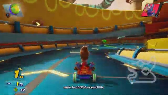 Nickelodeon Kart Racers 3 Slime Speedway Jenny/XJ9 Boss Race смотреть онлайн