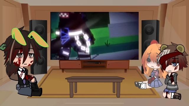 Aftons react to Michael afton | Gacha Club | FNaF смотреть онлайн