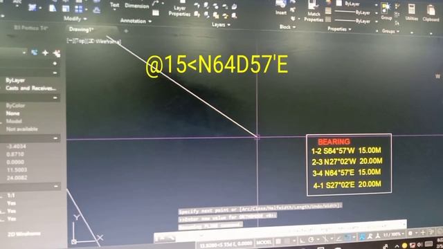 how to plot lot bearing in AutoCAD/lot tittle/autocad tutorial/survey tutorial/lot bearing/surveyor смотреть онлайн