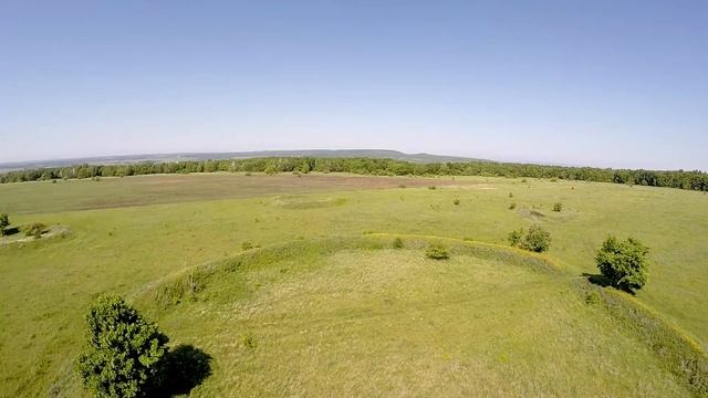 Ложная позиция ПВО, имитация ЗРК С-75. Самарская область. смотреть онлайн