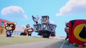 ⚡Вторжение енотов в игре Говорящий Том: погоня героев