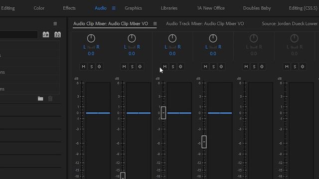 How To Use The Audio Clip Mixer In Premiere Pro - Premiere Pro Tutorial смотреть онлайн