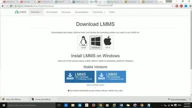 #1 Testing applications and games in ReactOS смотреть онлайн
