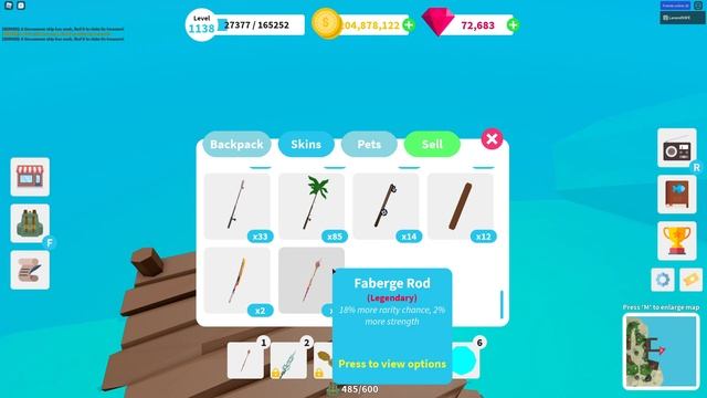 Fishing Simulator with limited fishes, rods, Cyber City and Easter theme (?) in update 20. смотреть онлайн