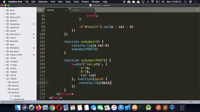PHẦN 7/1 | Hướng dẫn tạo máy tính bằng PHP - Sử dụng Ajax - GET/POST form trong PHP - Lập trình PHP смотреть онлайн