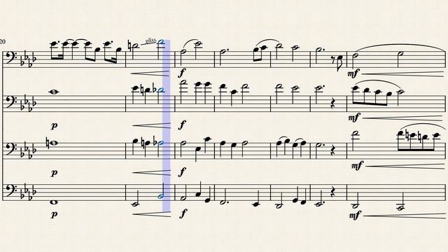 Can't Help Falling In Love: Trombone Quartet | Arr. Alexander Sidora смотреть онлайн
