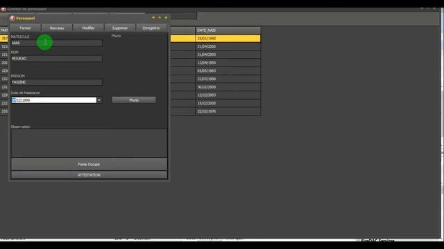 تصميم برنامج لمتا بعة العمال باستعمال الدلفي و SQLite - طباعة شهادة العمل смотреть онлайн