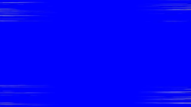 [4K] Anime Speed Lines Blue Screen [Linear Left] смотреть онлайн