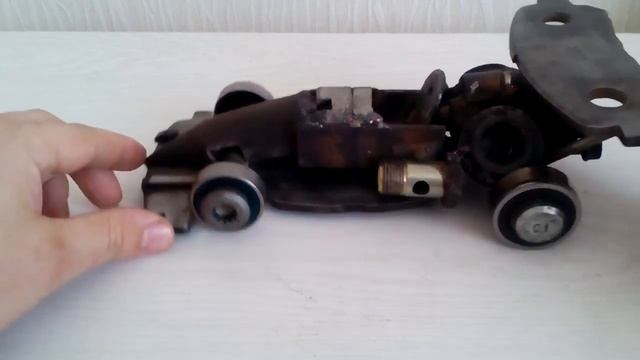 Болид. Поделка из метала сделанная своими руками. смотреть онлайн