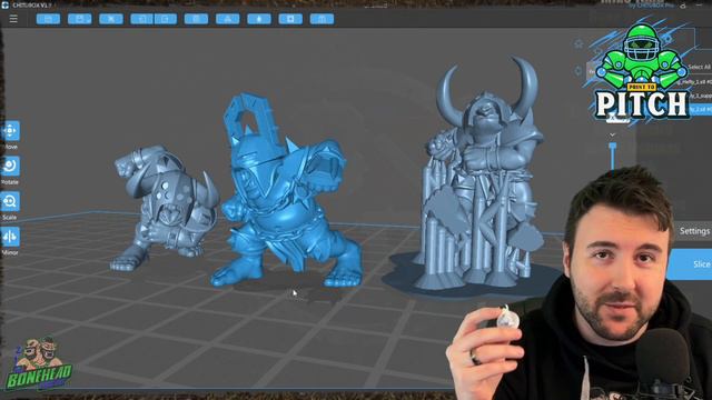 Punga Halfling Team - 3D Printing Blood Bowl | Print to Pitch (Bonehead Podcast) смотреть онлайн