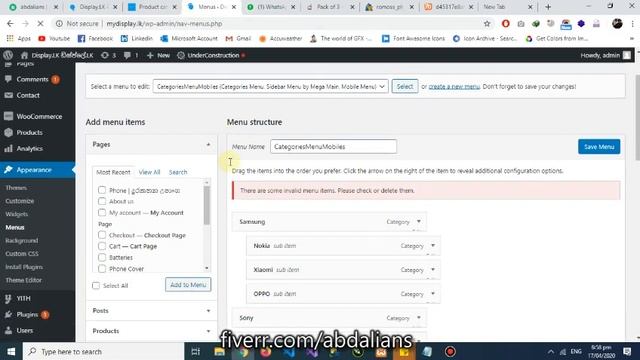 How to add Product Category to woo commerce Wordpress menu смотреть онлайн