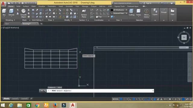 Autocad 3d Wooden Bed Design in AutoCad 2018 смотреть онлайн