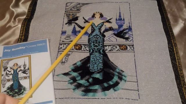 Raven Queen MD139 Mirabilia, готовая работа