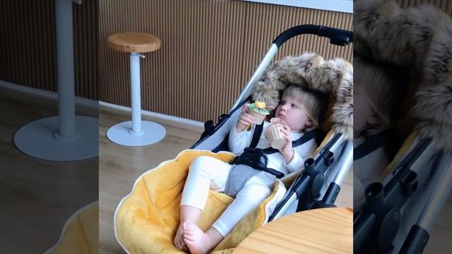 Спальный мешок для детской коляски. смотреть онлайн