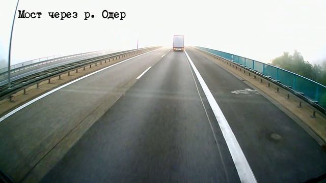 SlowTV S19E13 Граница ГЕРМАНИЯ - ПОЛЬША, Франкфурт-на-Одере (дальнобой, вид из кабины авто)