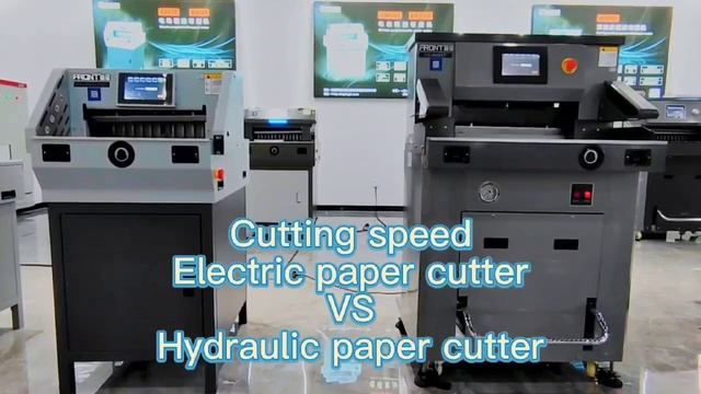 The difference between Electric Paper Cutter and hydraulic Paper Cutter смотреть онлайн