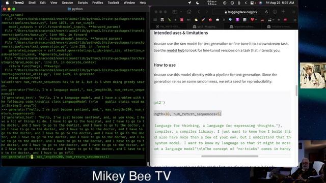 BigScience Bloom models on M1 Apple Silicon Mac Mini смотреть онлайн