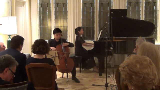 Kim & Tong R Strauss Sonata for Cello & Piano in F Op 6 смотреть онлайн