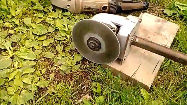 самодельная мото болгарка. смотреть онлайн