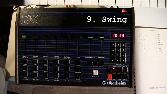 Oberheim DX Factory Songs смотреть онлайн